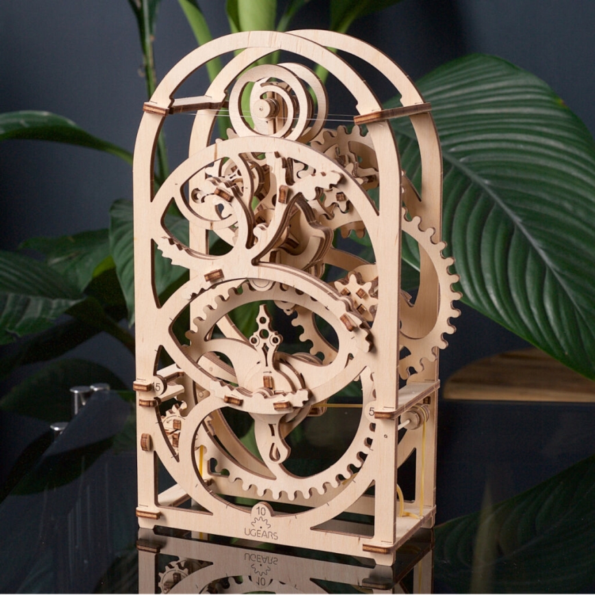 Ugears - Mechanisches 3D-Holzpuzzle Uhrwerk