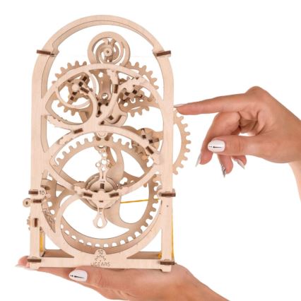 Ugears - Mechanisches 3D-Holzpuzzle Uhrwerk