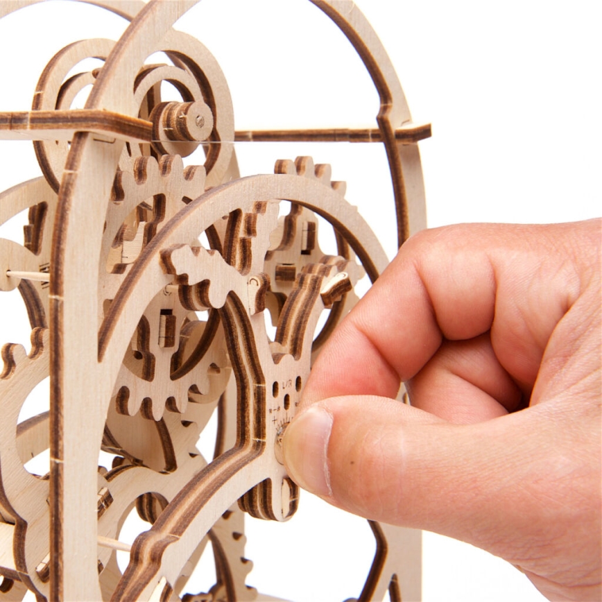 Ugears - Mechanisches 3D-Holzpuzzle Uhrwerk