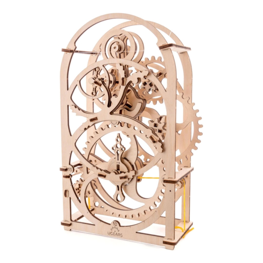Ugears - Mechanisches 3D-Holzpuzzle Uhrwerk