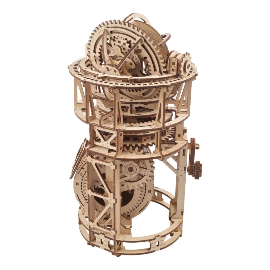Ugears - Mechanisches 3D-Holzpuzzle Uhrwerk mit Tourbillon