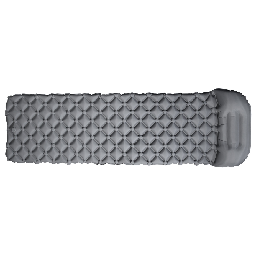 Ultraleichte aufblasbare Campingmatte 500 g grau