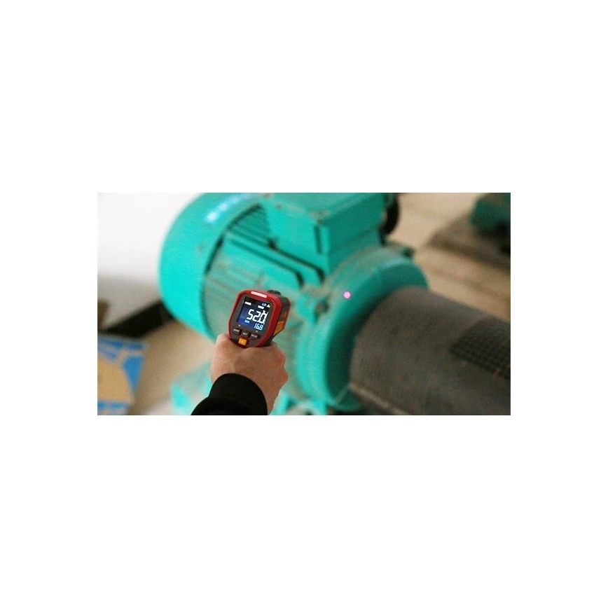 Uni-T - Infrarot-Kontaktloses Thermometer 1x9V 6LR61 600°C