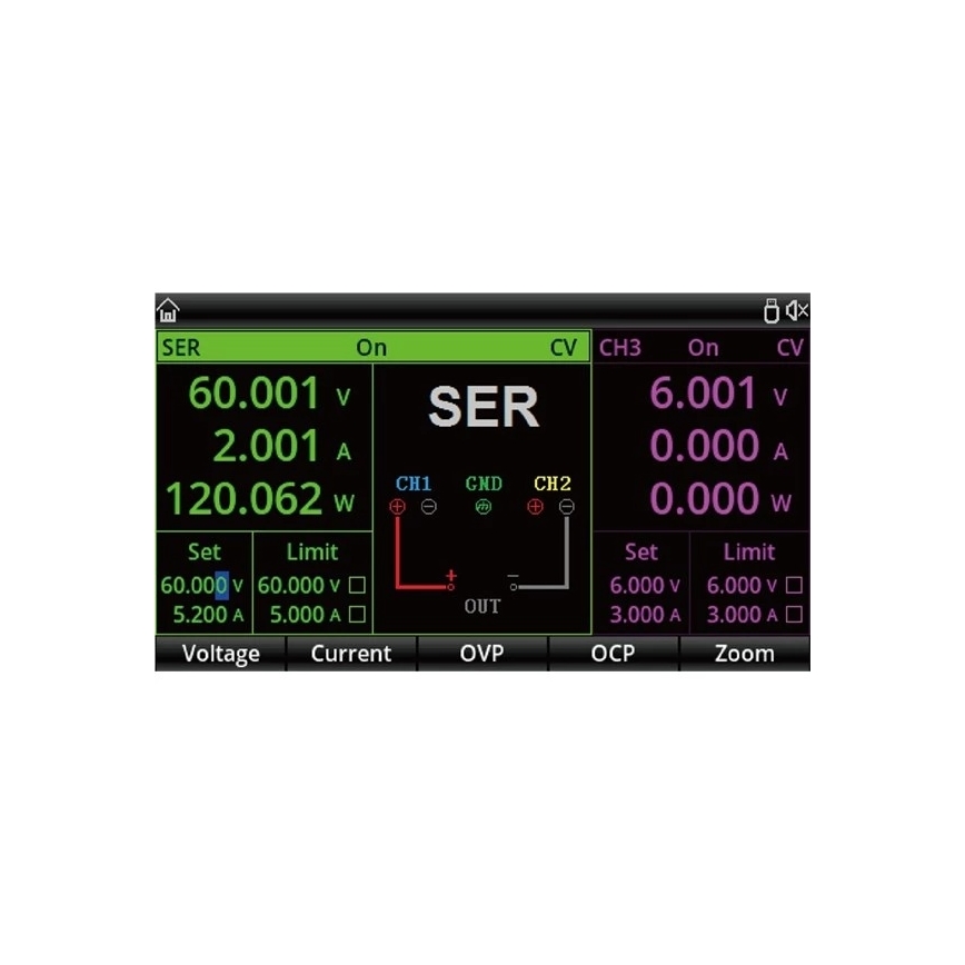Uni-T UDP3305S-E - Labornetzgerät UDP3305S-E 0-30V/0-6A