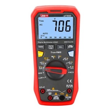 Uni-T UT161D Multimeter, 4x AAA-Batterien