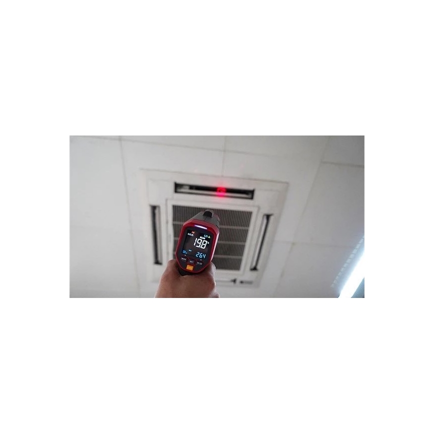 Uni-T UT303D+ - Kontaktloses Infrarot-Thermometer 1x9V 6LR61 1300°C