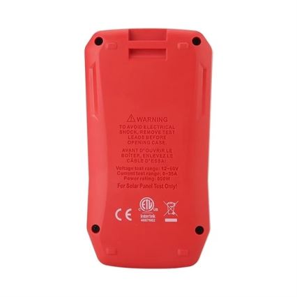 Uni-T UT673PV - Solarmultimeter MPPT