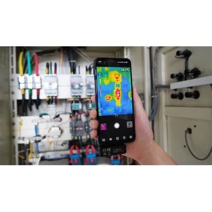 Uni-T UTi120MS - Wärmebildkamera Blitz für iPhone