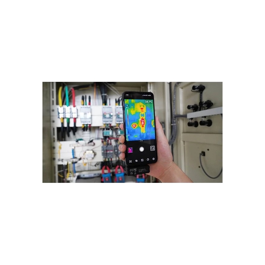 Uni-T UTi120MS - Wärmebildkamera Blitz für iPhone