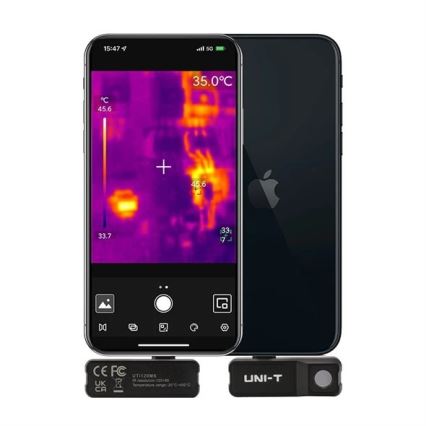 Uni-T UTi120MS - Wärmebildkamera Blitz für iPhone