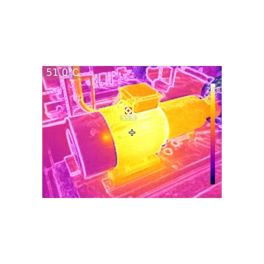 Uni-T UTi720V - Wärmebildkamera 5200 mAh 640x480 px 3,7V IP54