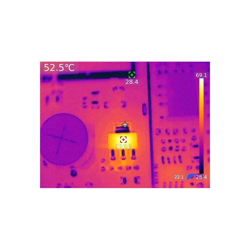 Uni-T UTi730V - Wärmebildkamera 5200 mAh 640x480px IP54
