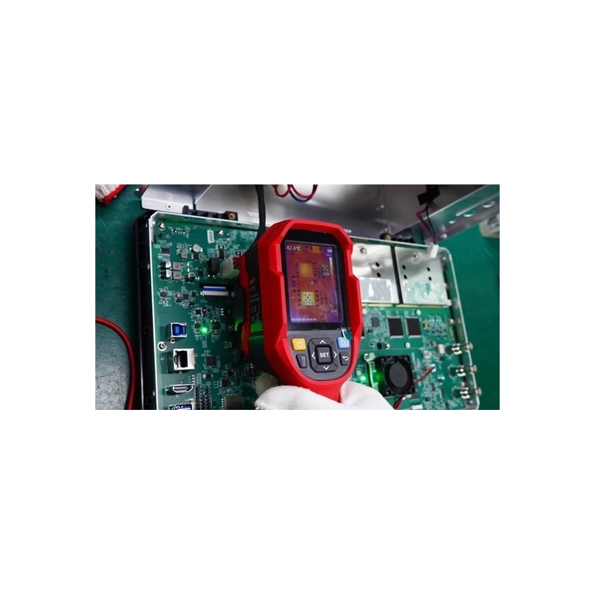 Uni-T - Wärmebildkamera 5000 mAh 256×192 px IP65 Wi-Fi