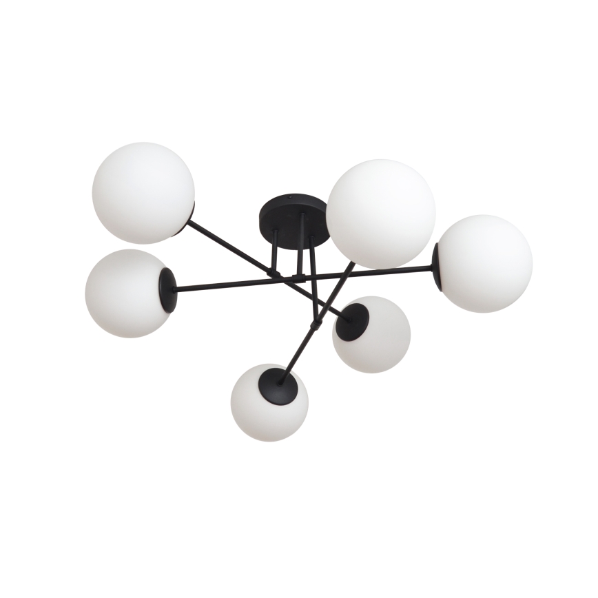 Universal-Ersatzglas MOON E27 d 16 cm weiß