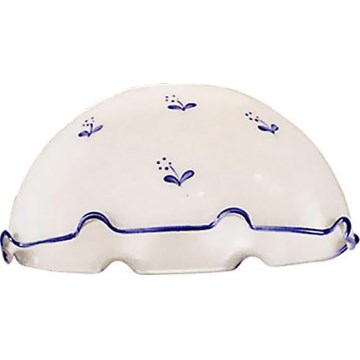 Universal-Ersatzglas NONNA E27 d 20 cm weiß/blau
