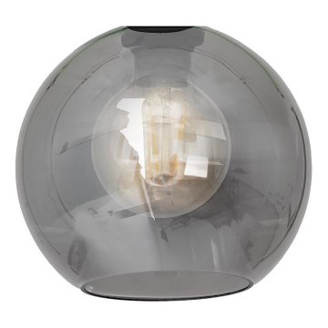 Universal-Ersatzglas SOFIA E27 d 20 cm rauchig schwarz