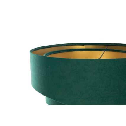 Universeller GALAXY Lampenschirm E27 Ø 45 cm grün/gold