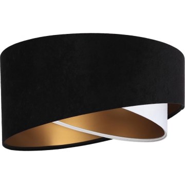 Universal GALAXY lampshade E27 Ø 45 cm schwarz/weiß/gold
