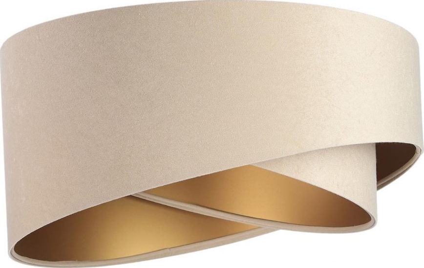 Universal-Lampenschirm GALAXY E27 d 45 cm beige/golden
