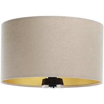 Universal Lampenschirm STANDARD E27 Ø 45 cm Beige/Gold
