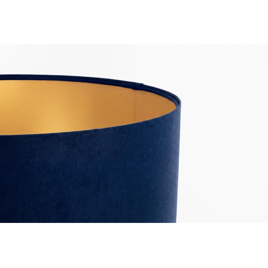Universal Lampenschirm STANDARD E27 Ø 45 cm Blau/Gold