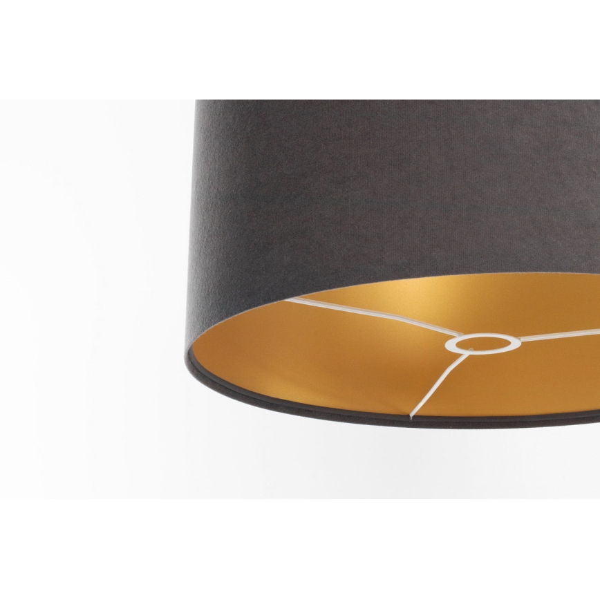 Universeller Lampenschirm STANDARD E27 Ø 45 cm Grau/Gold