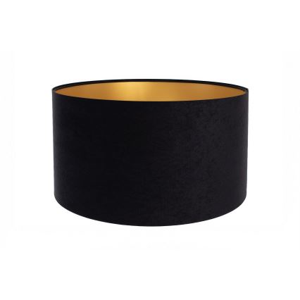 Universeller Lampenschirm STANDART E27 Ø 45 cm Schwarz/Gold