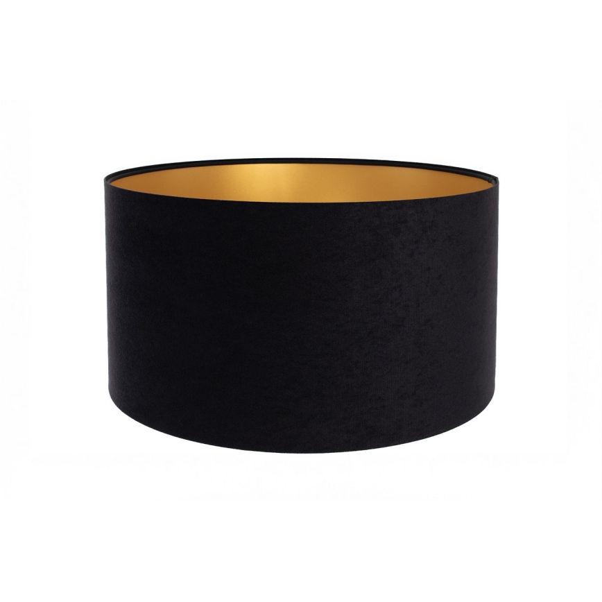 Universeller Lampenschirm STANDART E27 Ø 45 cm Schwarz/Gold