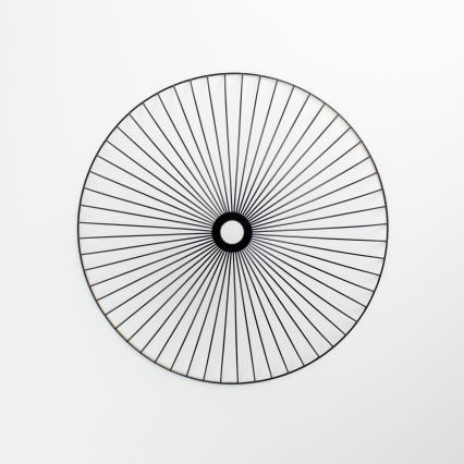 Universell einsetzbarer Lampenschirm CURITIBA, Ø 60 cm, schwarz