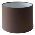 Universeller Ersatz-Lampenschirm, zylindrisch, E27, Ø 16 cm, Braun