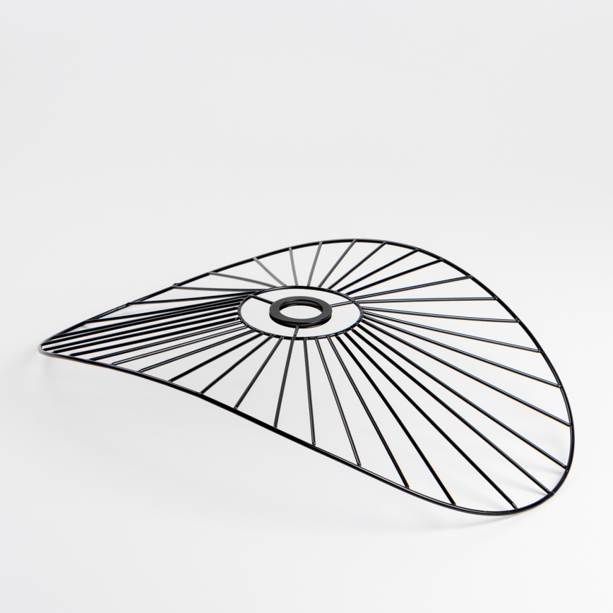 Universeller Lampenschirm CURITIBA 40x56 cm, schwarz