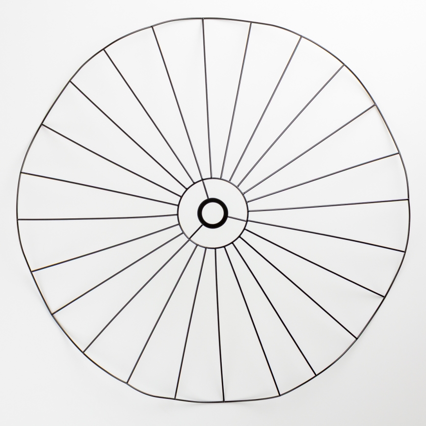 Universeller Lampenschirm CURITIBA Ø 80 cm schwarz