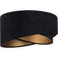 Universeller Lampenschirm GALAXY E27 Ø 45 cm Schwarz/Gold