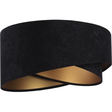 Universeller Lampenschirm GALAXY E27 Ø 45 cm Schwarz/Gold