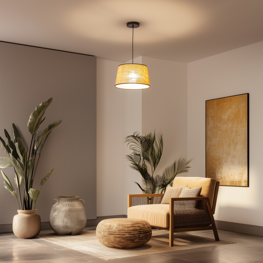 Universeller Lampenschirm KERIA Ø 35 cm beige