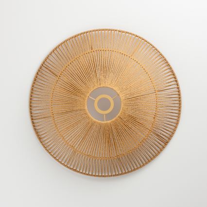 Universeller Lampenschirm KERIA Ø 50 cm, braun