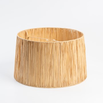 Universeller Lampenschirm KERIA Ø 50 cm, Raffia
