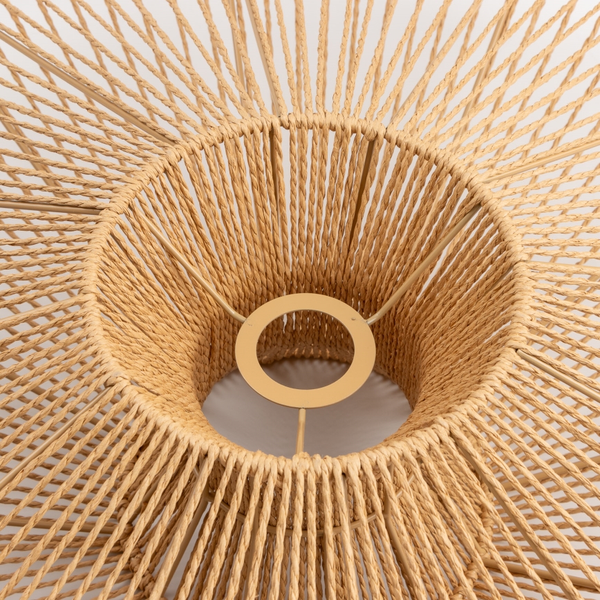 Universeller Lampenschirm KERIA, Ø 70 cm, braun