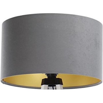 Universeller Lampenschirm STANDARD E27 Ø 45 cm Grau/Gold