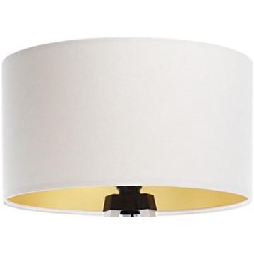 Universeller Lampenschirm STANDARD E27 Ø 45 cm Weiß/Gold