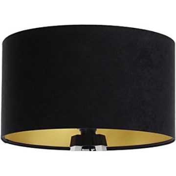 Universeller Lampenschirm STANDART E27 Ø 45 cm Schwarz/Gold