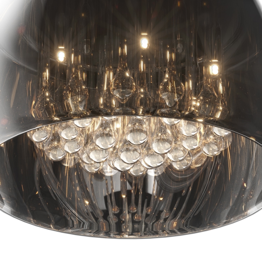 Universelles Ersatzglas für G9, Ø 40 cm, rauchgrau