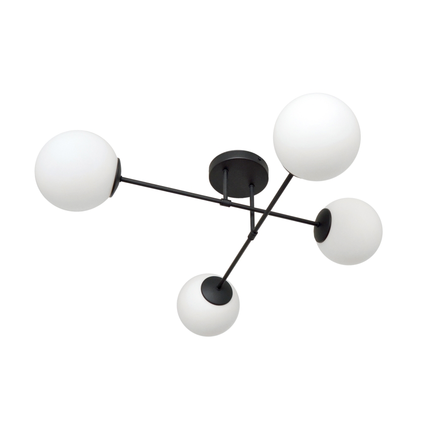Universelles Ersatzglas MOON E27 Ø 16 cm weiß