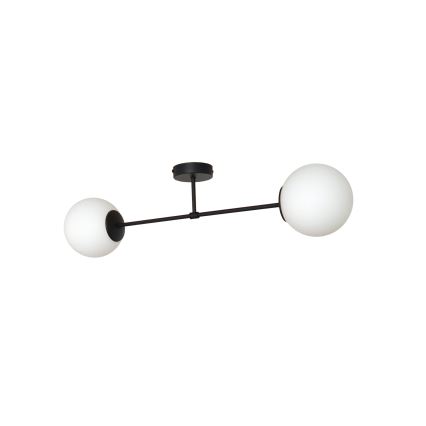 Universelles Ersatzglas MOON E27 Ø 16 cm weiß