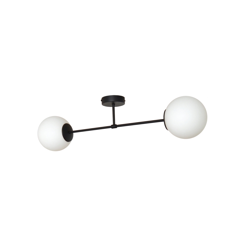 Universelles Ersatzglas MOON E27 Ø 16 cm weiß