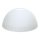 Universelles Ersatzglas ROCCA für E27, Ø 17 cm, weiß