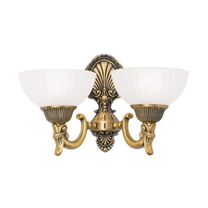 Universelles Ersatzglas ROCCA für E27, Ø 17 cm, weiß