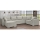 Universelles U‑förmiges Ecksofa mit Schlaffunktion LONDON, beige