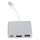 USB-C-Hub 3-in-1 mit Power Delivery 100 W und HDMI 4K