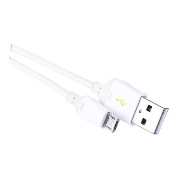 USB Kabel USB 2.0 A Konnektor/USB B micro Konnektor weiß